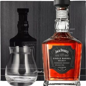 Jack Daniel’s Single Barrel Select Glencairn Crystal Snifter Glass Set Of 2